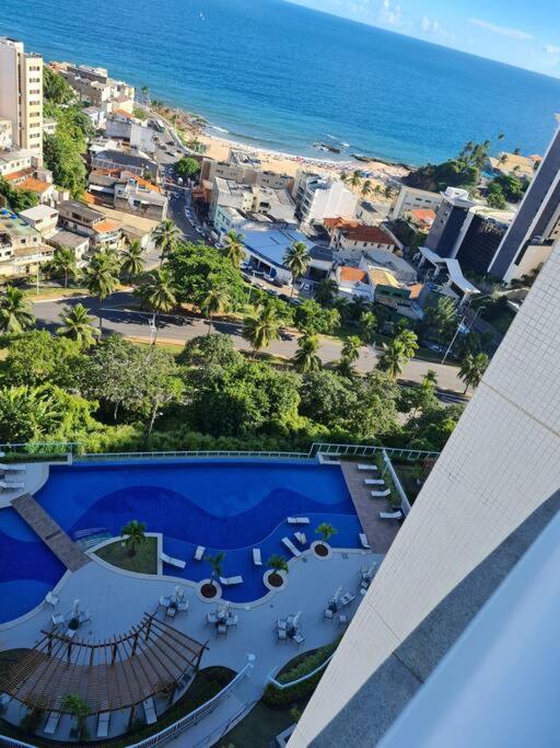 Vista Mar Nascente, Dois Quartos, Novo, No Melhor Do Rio Vermelho, Condominio Club, 1103 Salvador da Bahia Exterior foto