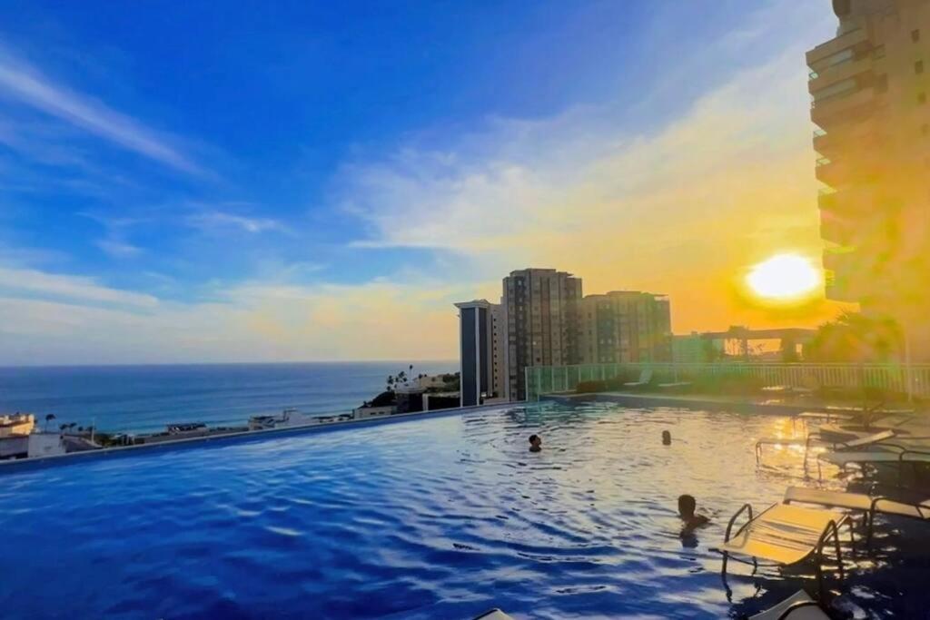 Vista Mar Nascente, Dois Quartos, Novo, No Melhor Do Rio Vermelho, Condominio Club, 1103 Salvador da Bahia Exterior foto