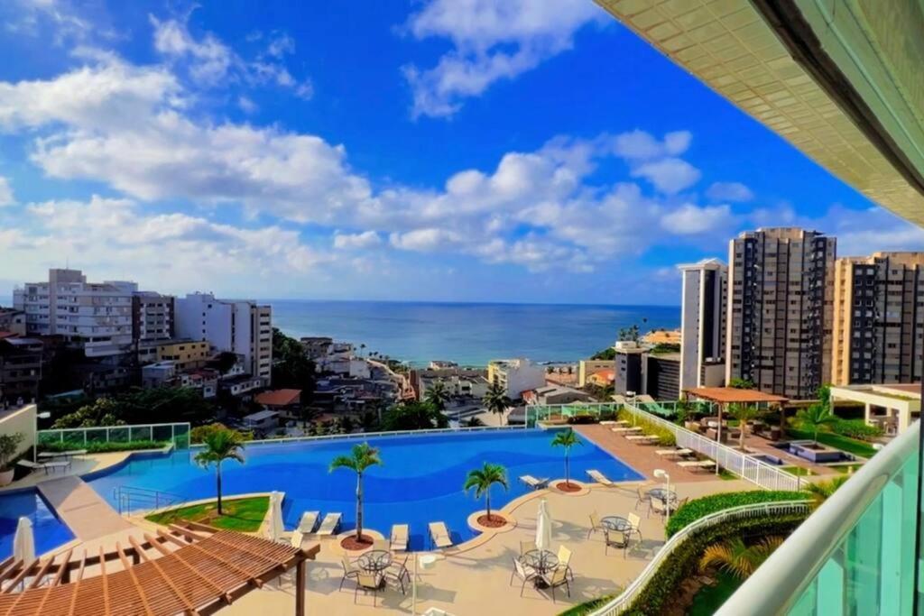 Vista Mar Nascente, Dois Quartos, Novo, No Melhor Do Rio Vermelho, Condominio Club, 1103 Salvador da Bahia Exterior foto